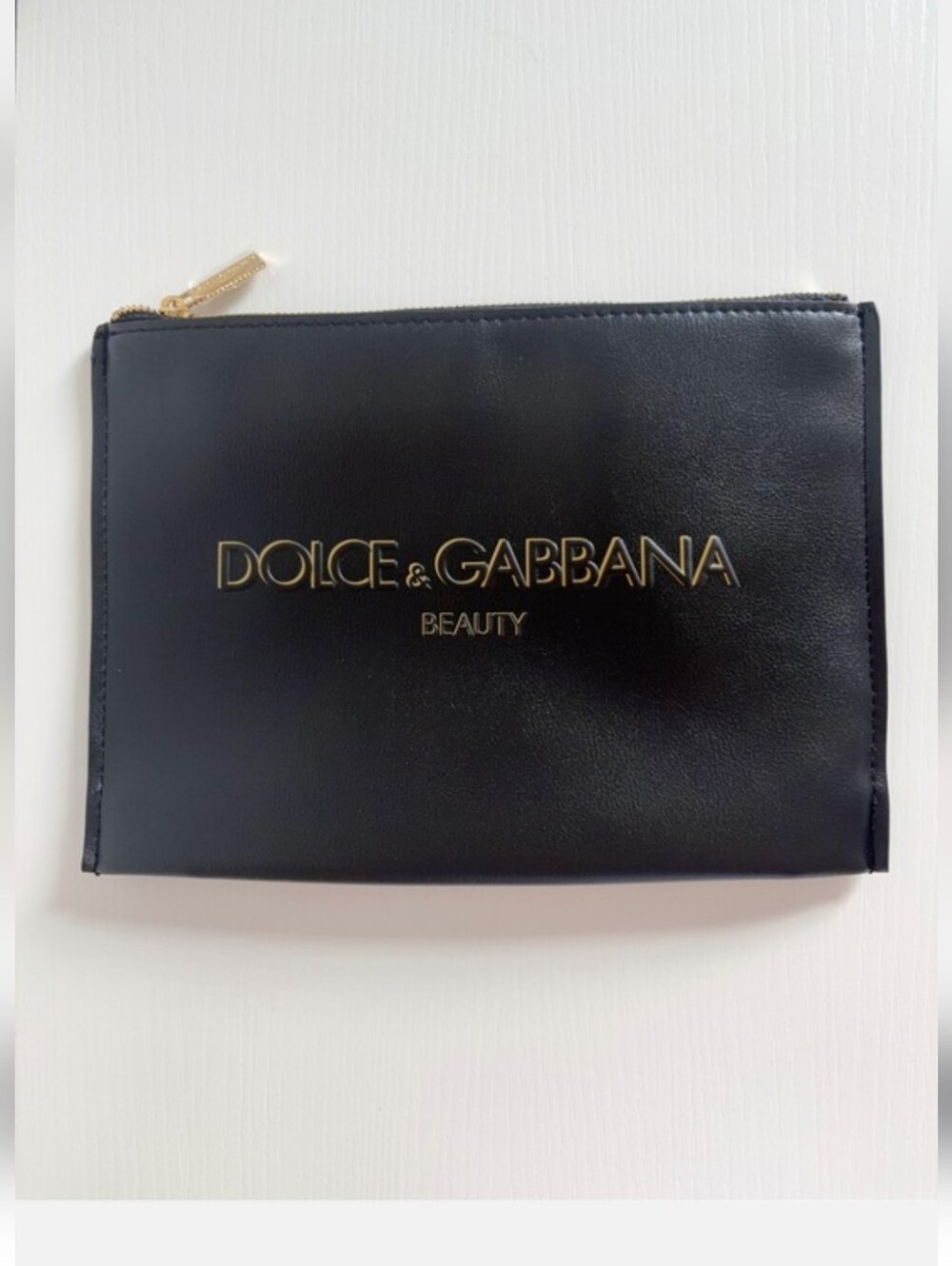 Dolce & Gabbana Beauty Black Makeup Pouch NIB - Picture 3 of 5